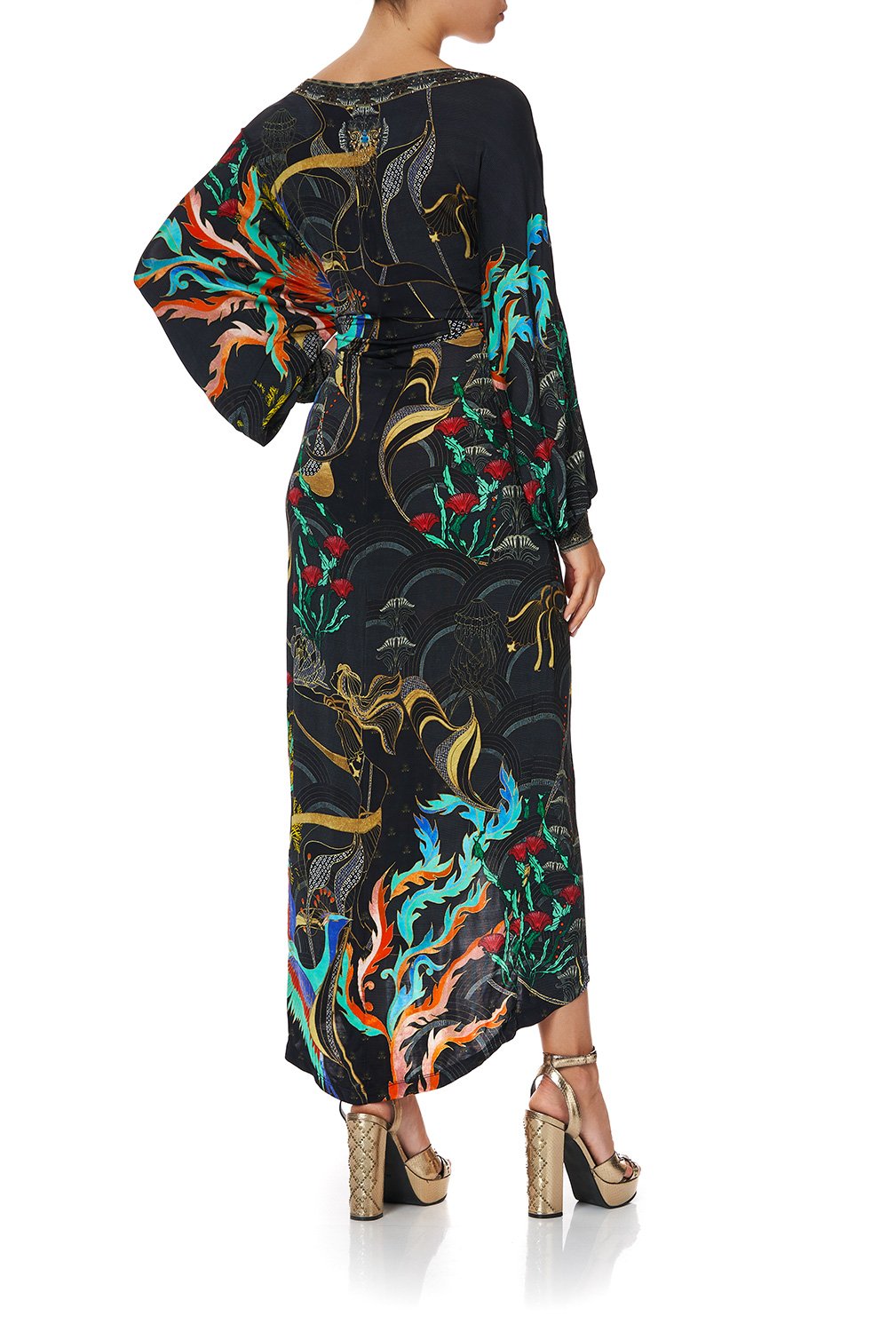 TWIST FRONT DRESS WISE WINGS