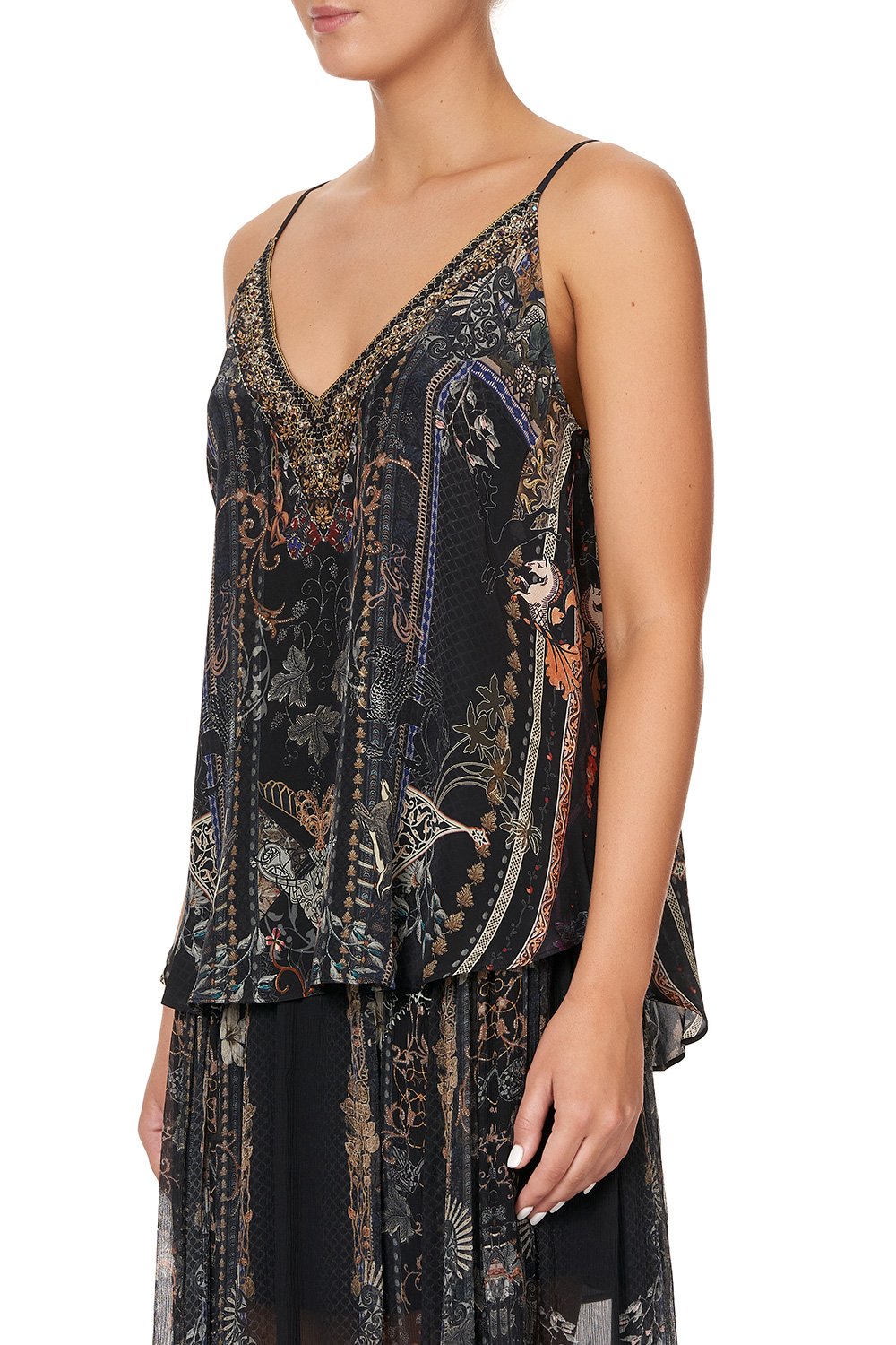 V NECK CAMI SON OF SEVEN QUEENS