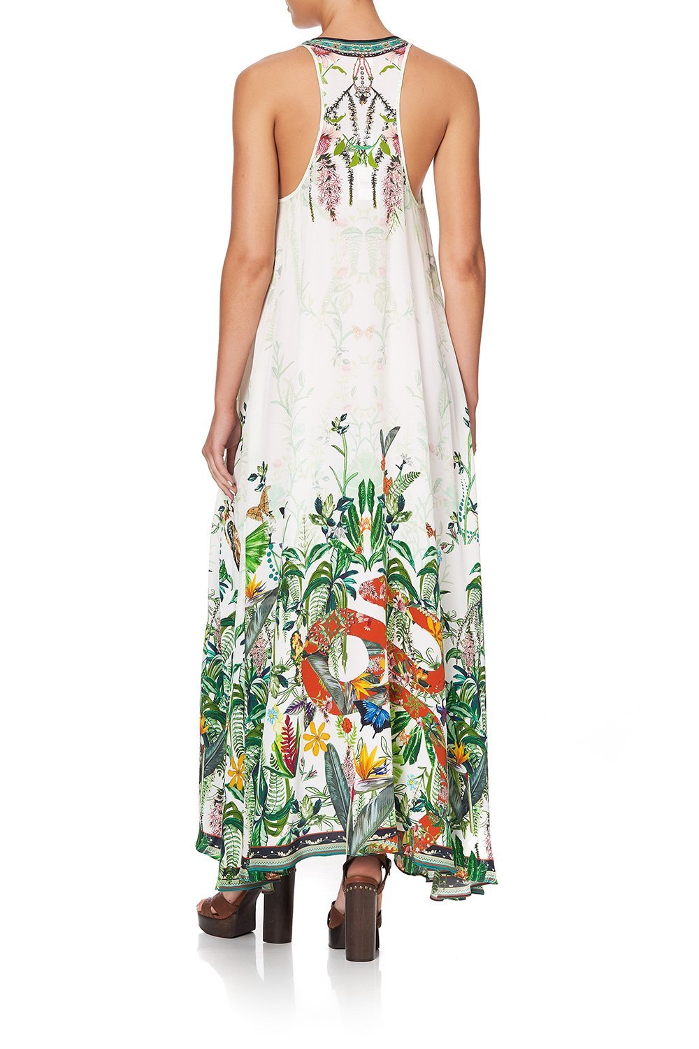 V NECK RACERBACK DRESS DAINTREE DARLING