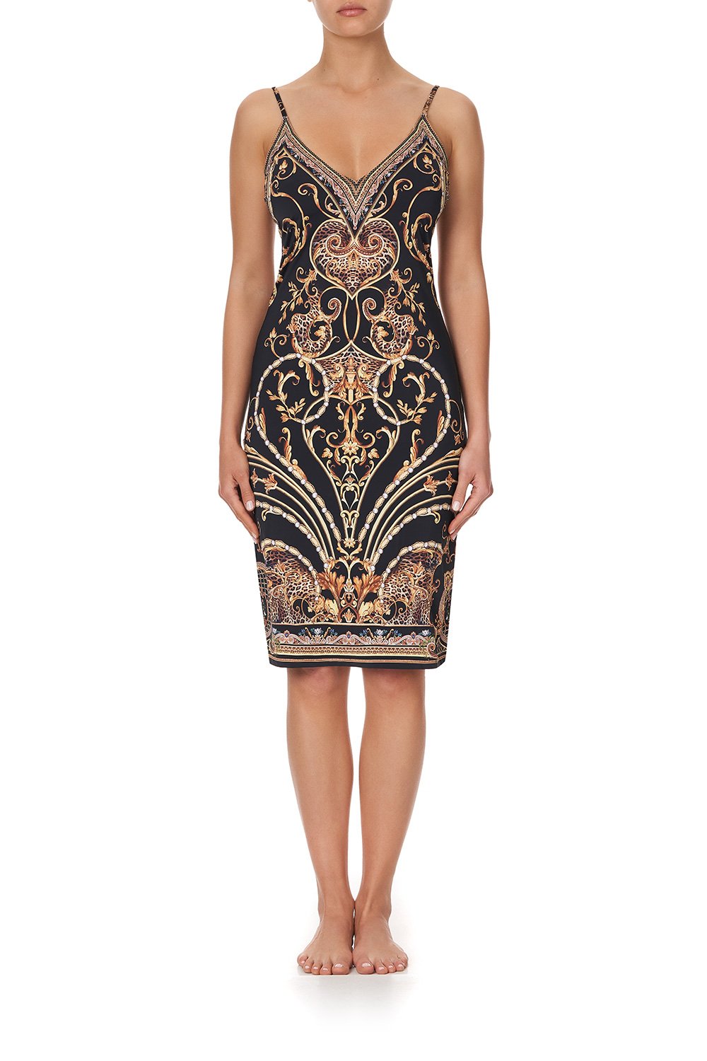 V NECK SLIP STUDIO 54