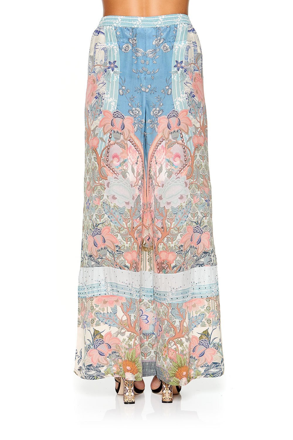 CAMILLA WIDE LEG DRAWSTRING WAIST PANT BLANCHES BLESSING