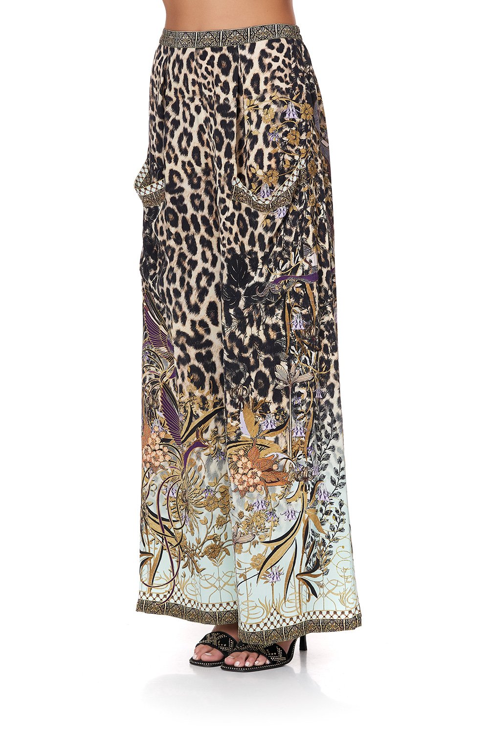 WIDE LEG TROUSER WITH FRONT POCKETS NOMADIC NYMPH