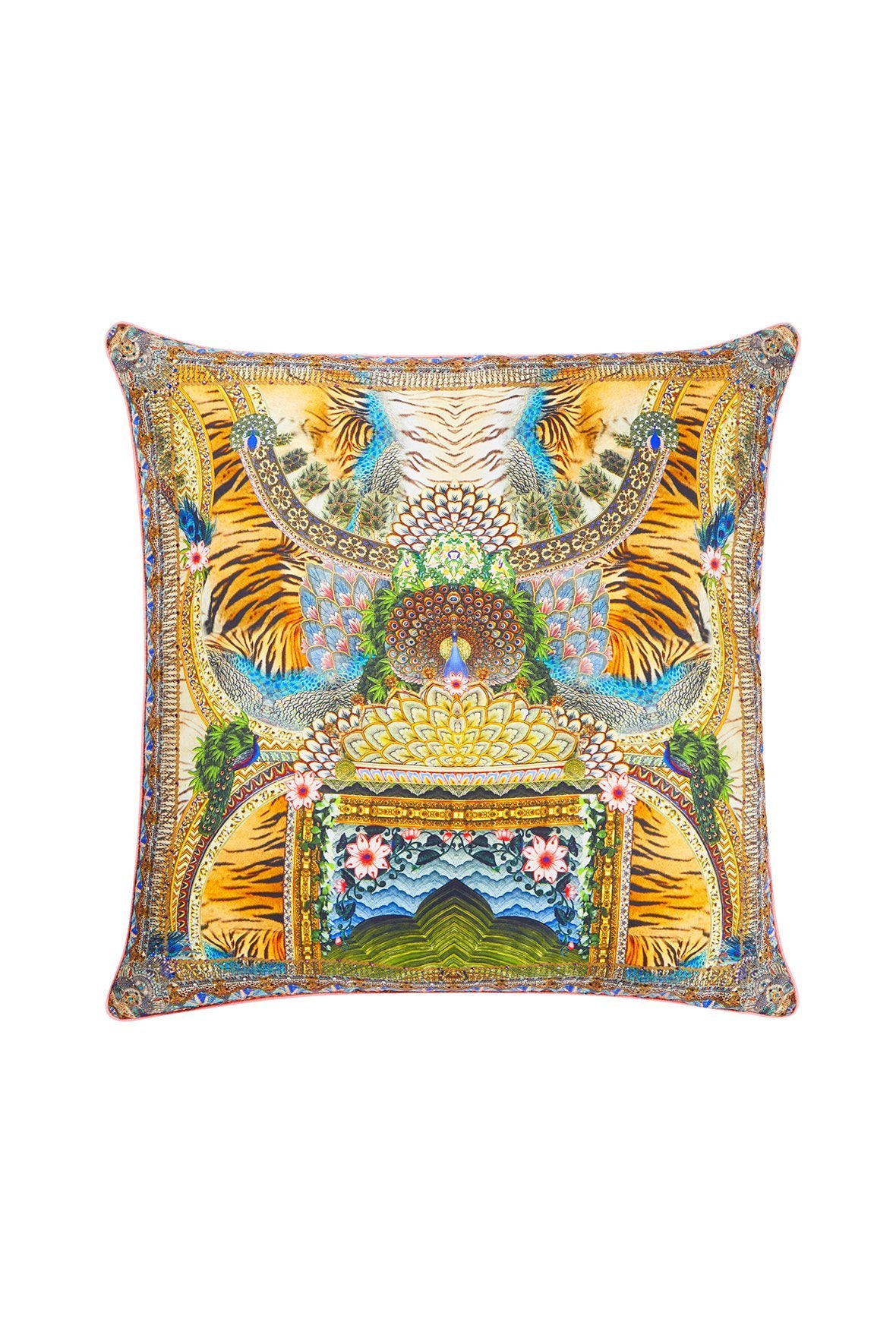 A WOMANS WISDOM LARGE SQUARE CUSHION