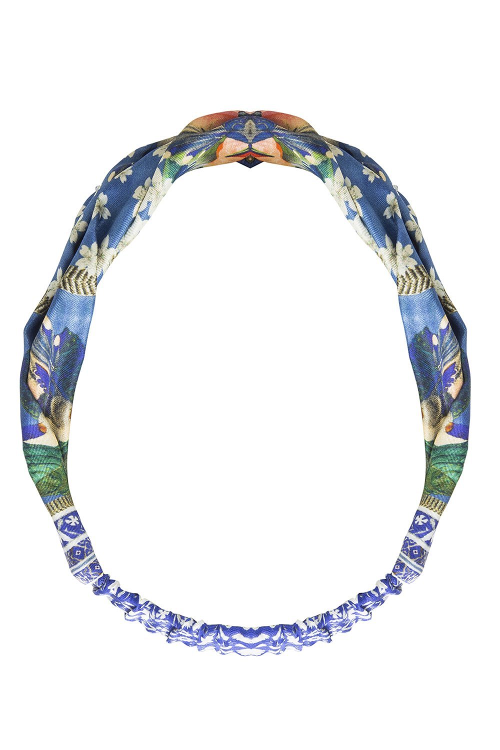 CAMILLA FARAWAY FLORALS WRAP HEADBAND