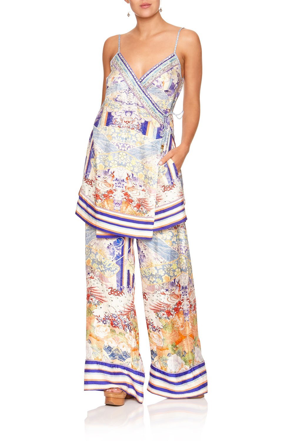 WRAP TUNIC TOP GIRL IN THE KIMONO