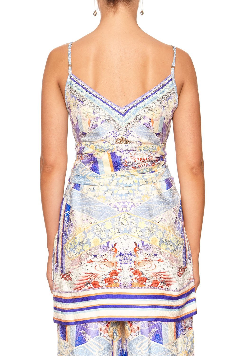 WRAP TUNIC TOP GIRL IN THE KIMONO