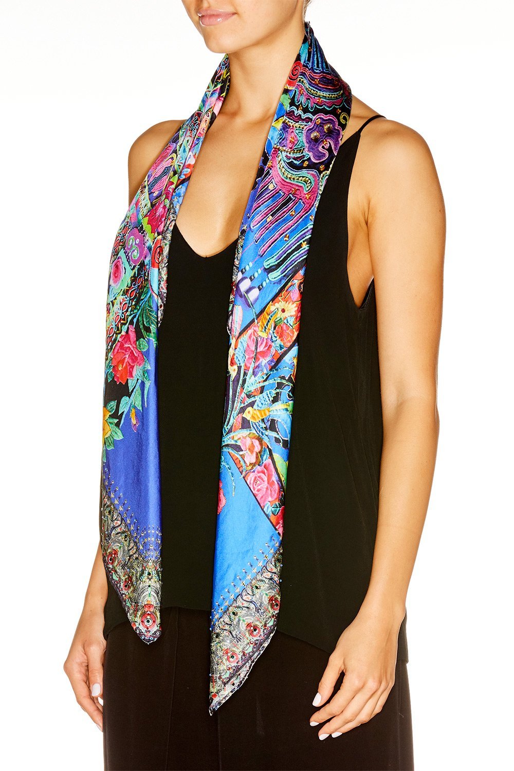 SIGN OF PEACE LARGE SQUARE SCARF