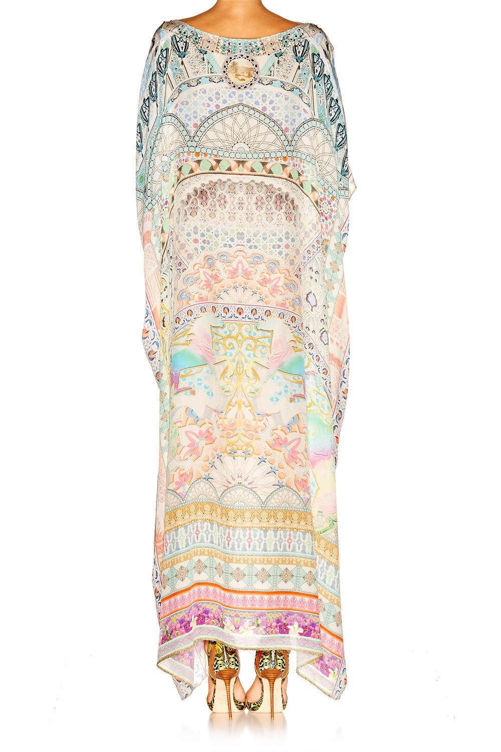 MY DUBAI DREAM ROUND NECK KAFTAN