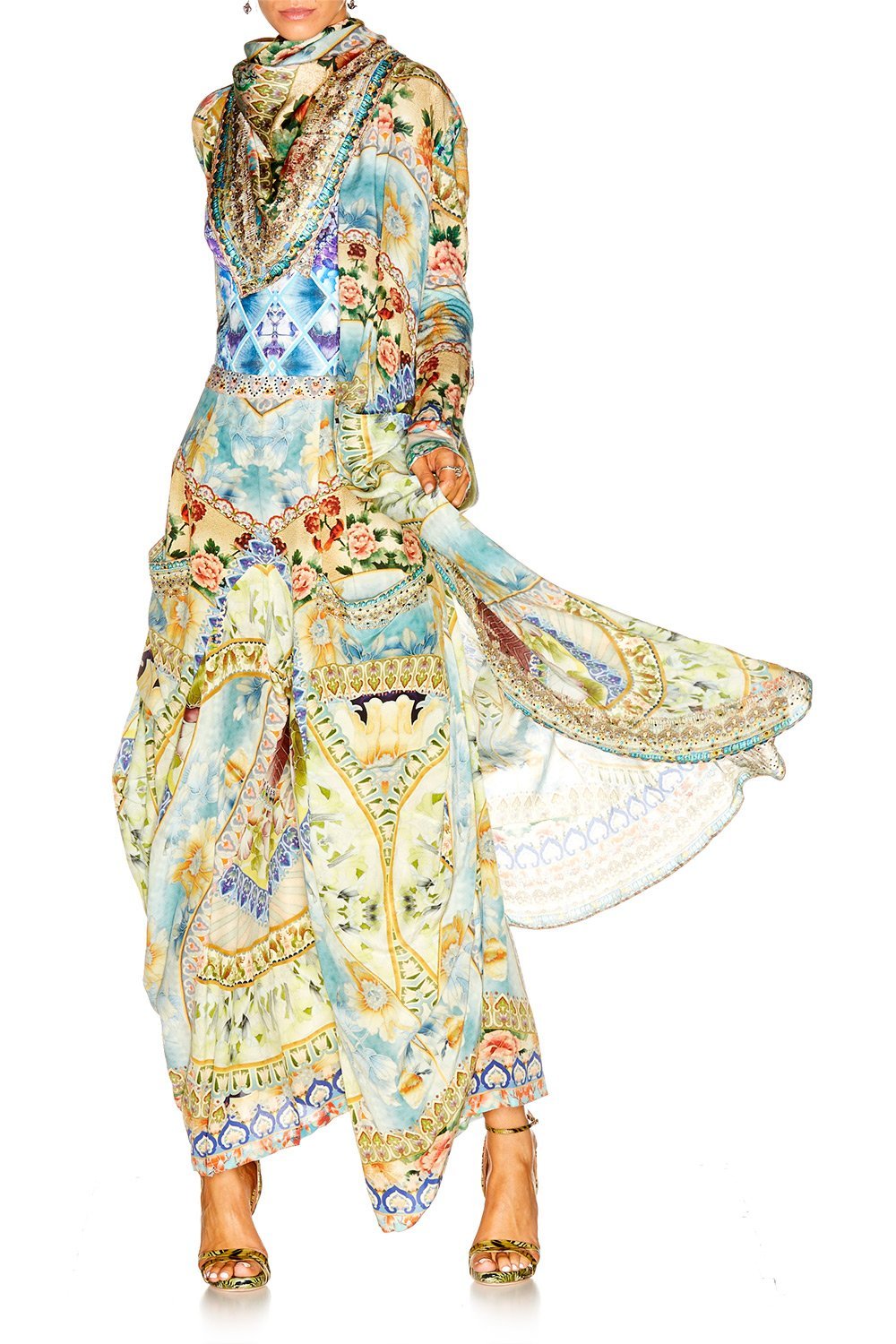 SIGN OF PEACE LARGE SQUARE SCARF