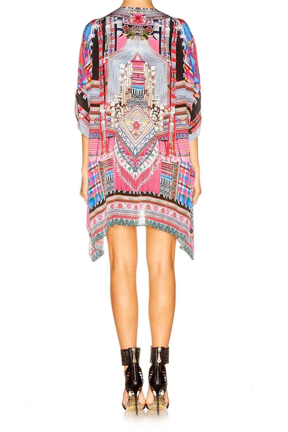 HANI HEAVEN SHORT LACE UP KAFTAN