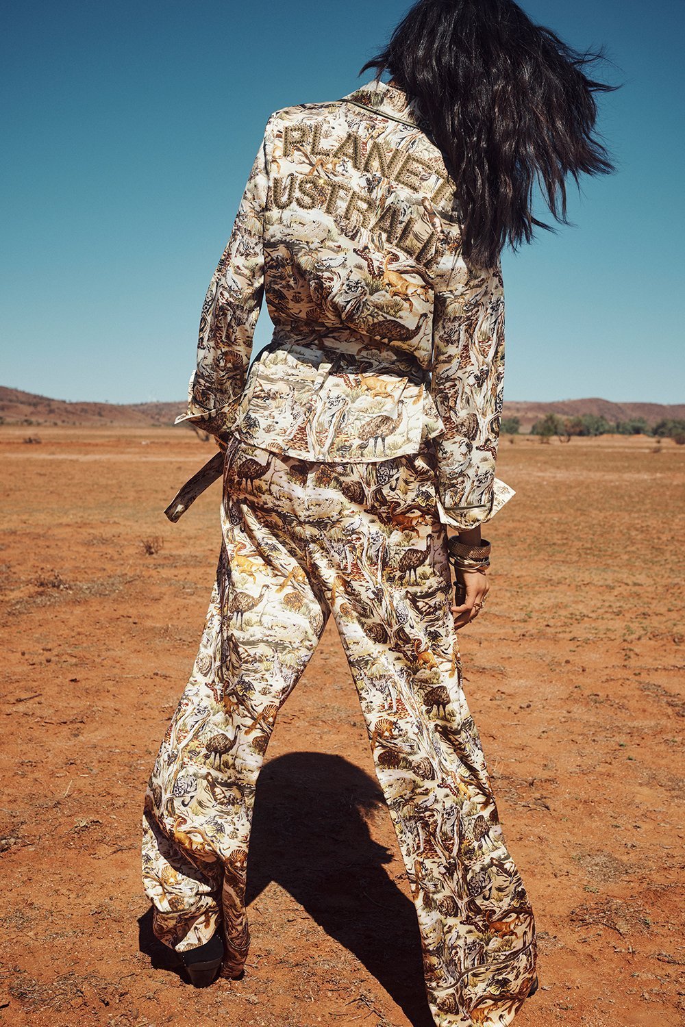 PAJAMA SUIT JACKET BUSH DOOF