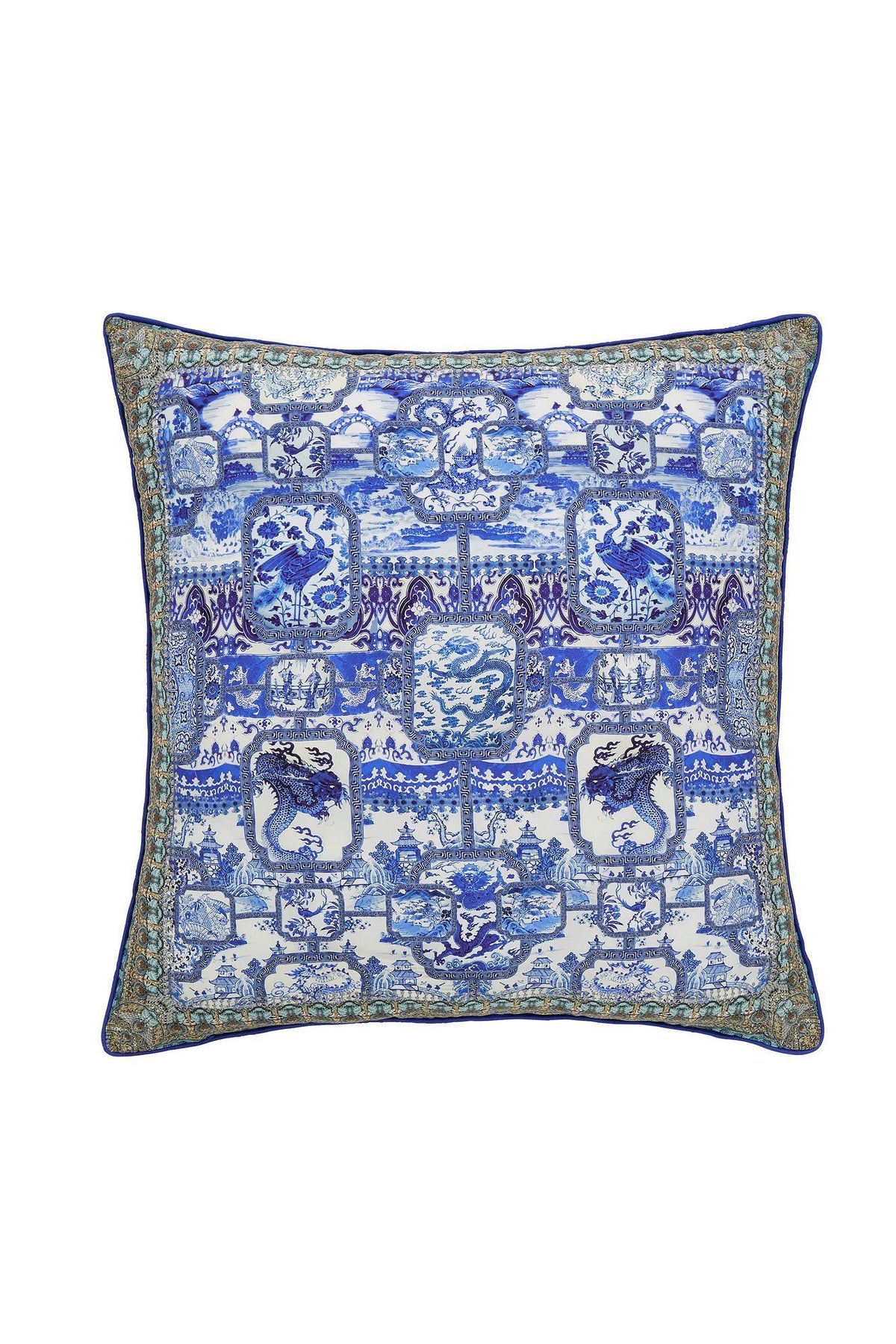 GUARDIAN OF SECRETS LARGE SQUARE CUSHION