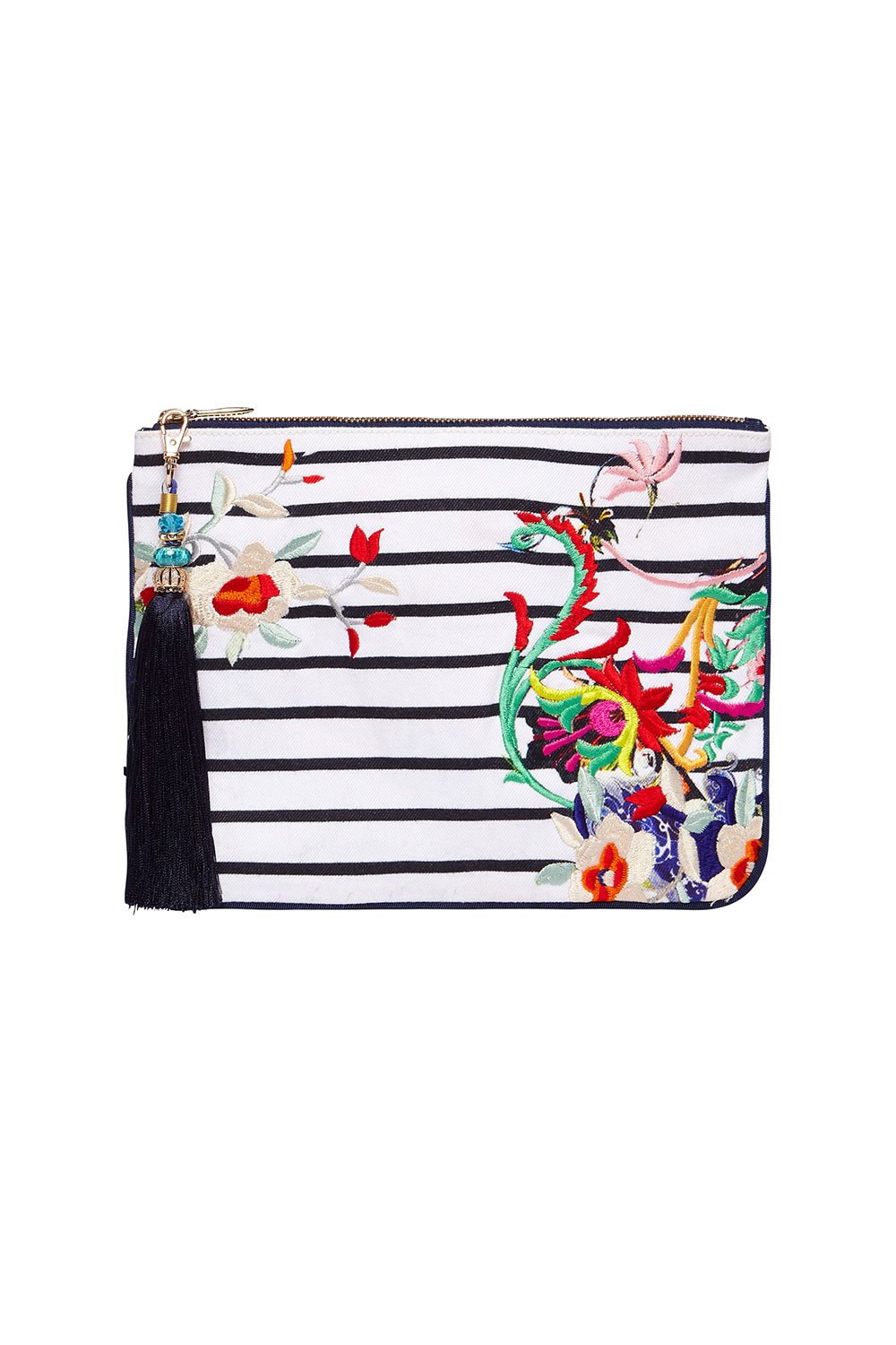 ZIP TOP CLUTCH JOIE DE VIVRE