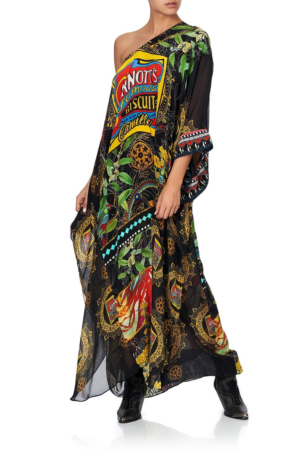 KAFTAN WITH SHEER SLEEVE ARNOTTS