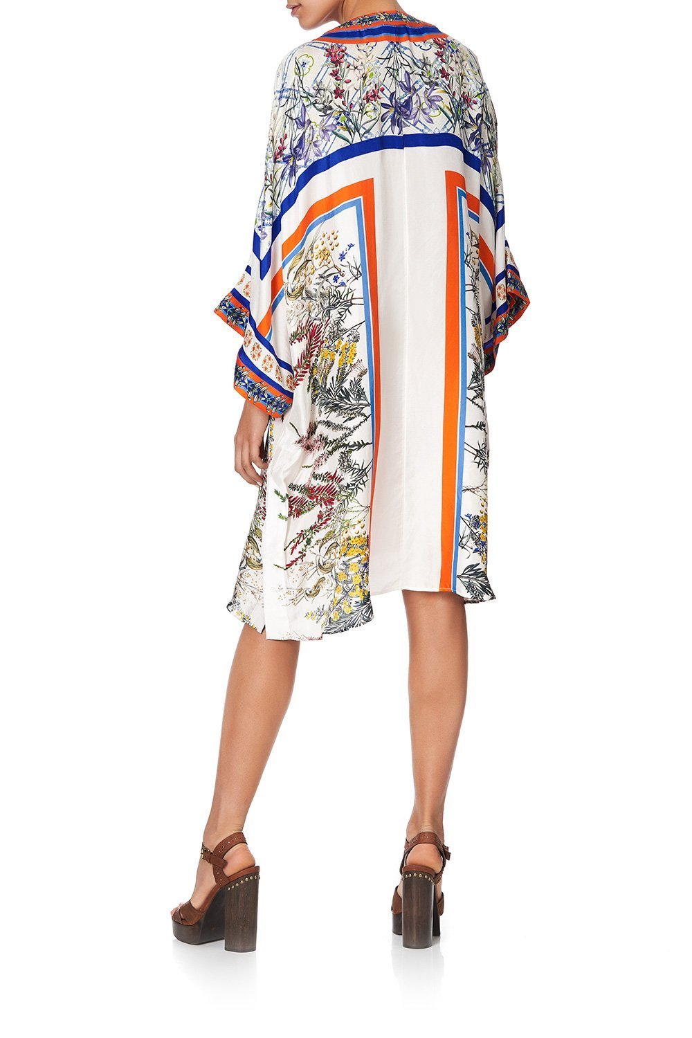 LACE UP FRONT KAFTAN GONE COAST