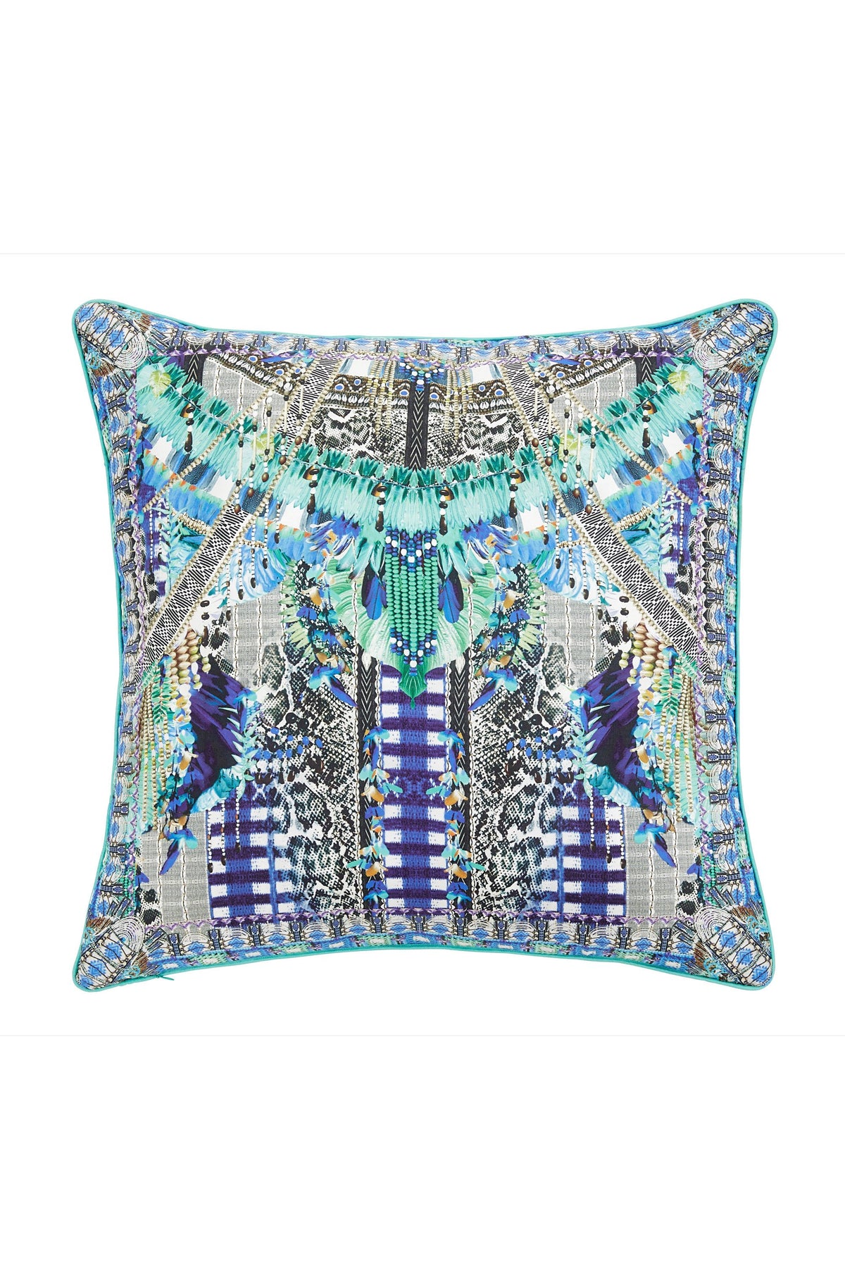 LEAVE ME WILD LARGE SQUARE CUSHION