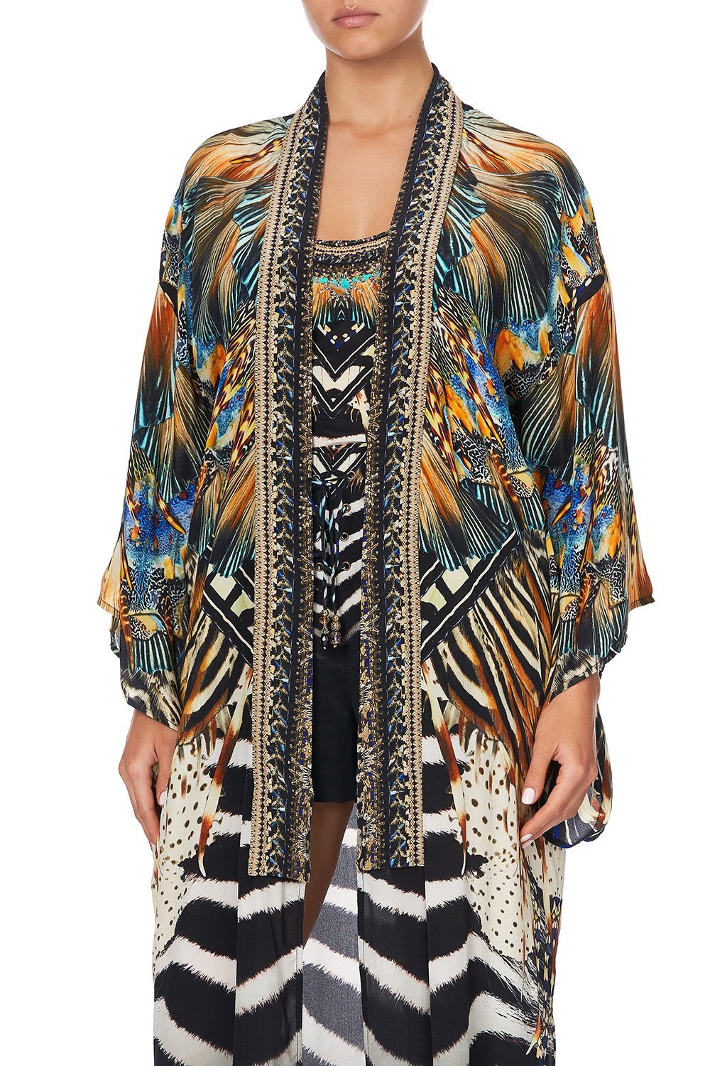 KIMONO COAT LOST PARADISE