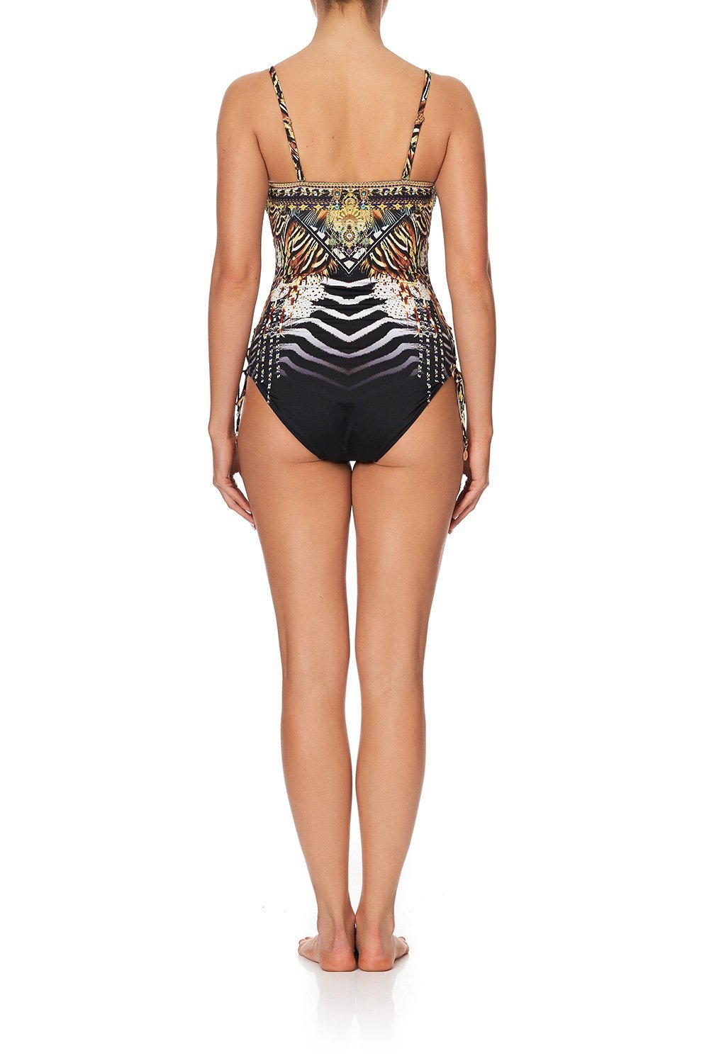 LACE UP BANDEEU ONE PIECE LOST PARADISE