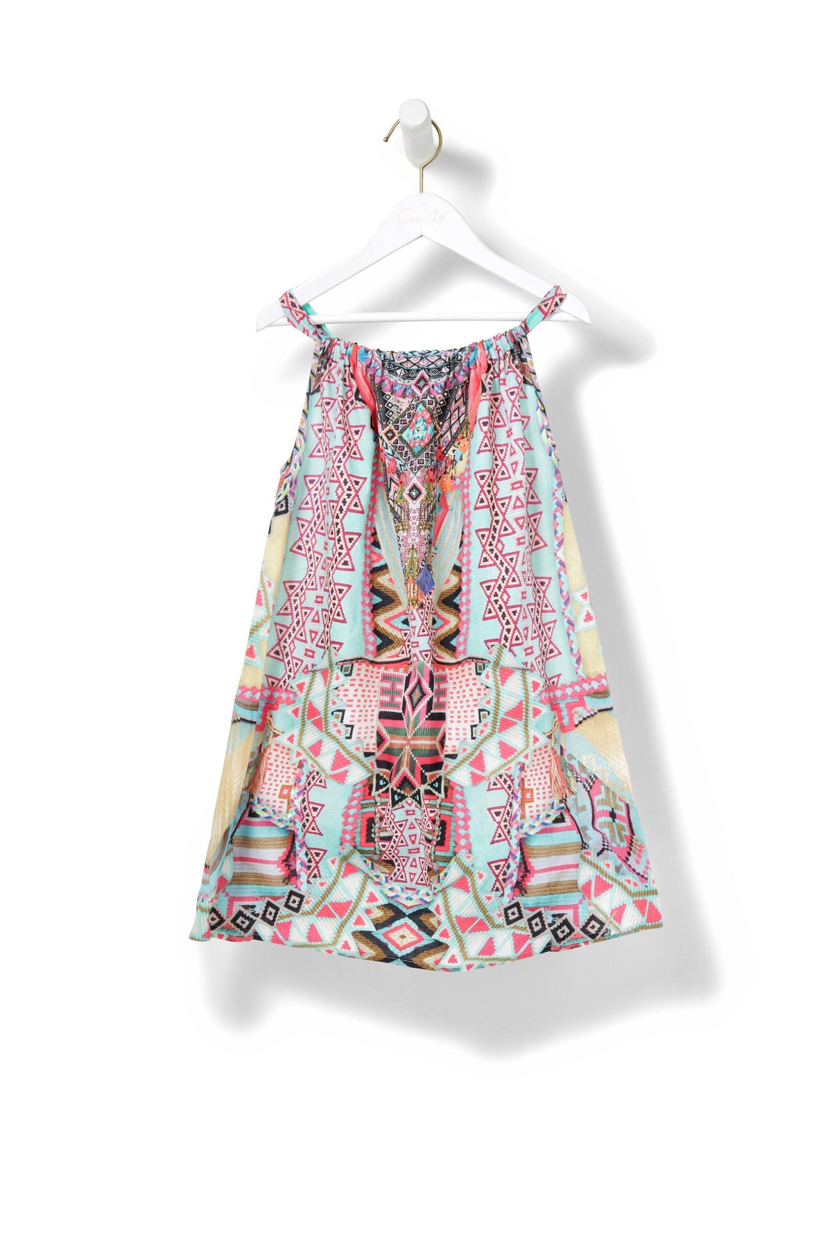 MOCHILLA CHILLER KIDS GATHERED NECK DRESS