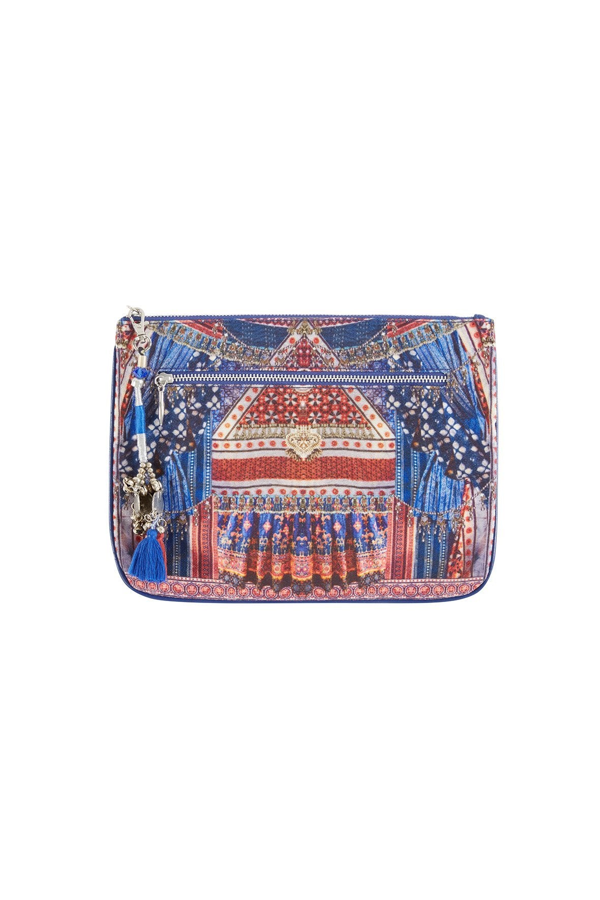 OVERNIGHT BAG SMALL CANVAS CLUTCH