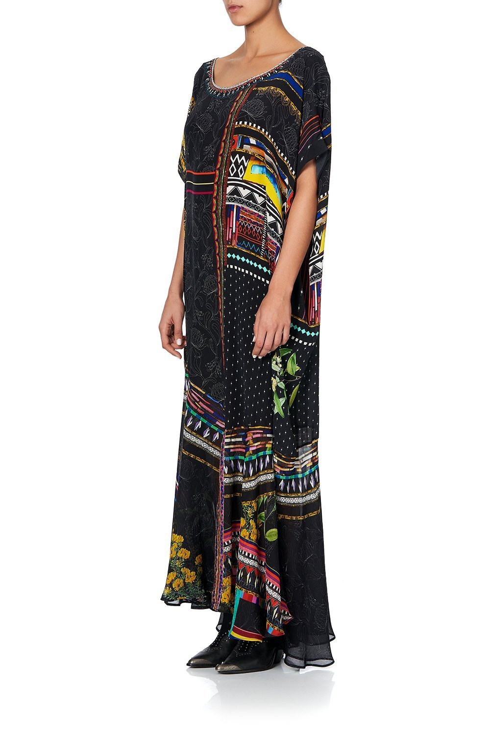 PANELLED HEM KAFTAN BLACKHEATH BETTY