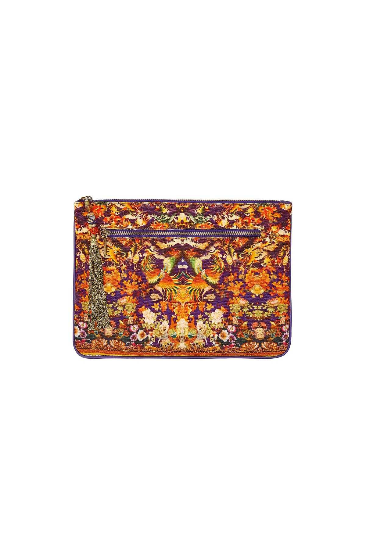 PHOENIX RISE SMALL CANVAS CLUTCH