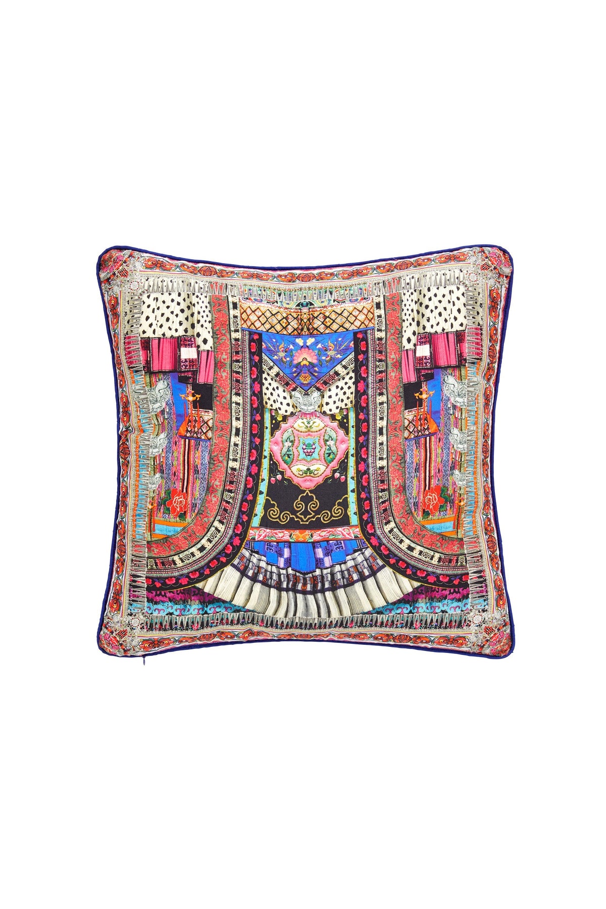 PRETTY PRECESSION SMALL SQUARE CUSHION