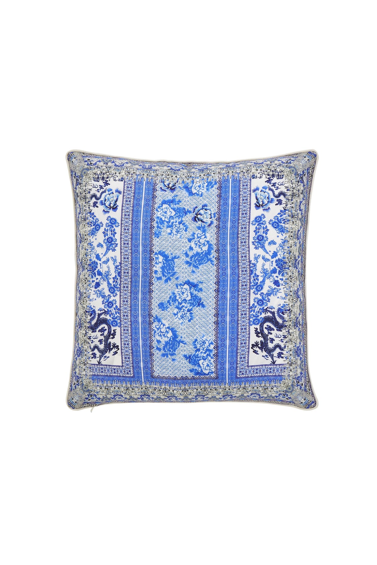 RING OF ROSES SMALL SQUARE CUSHION