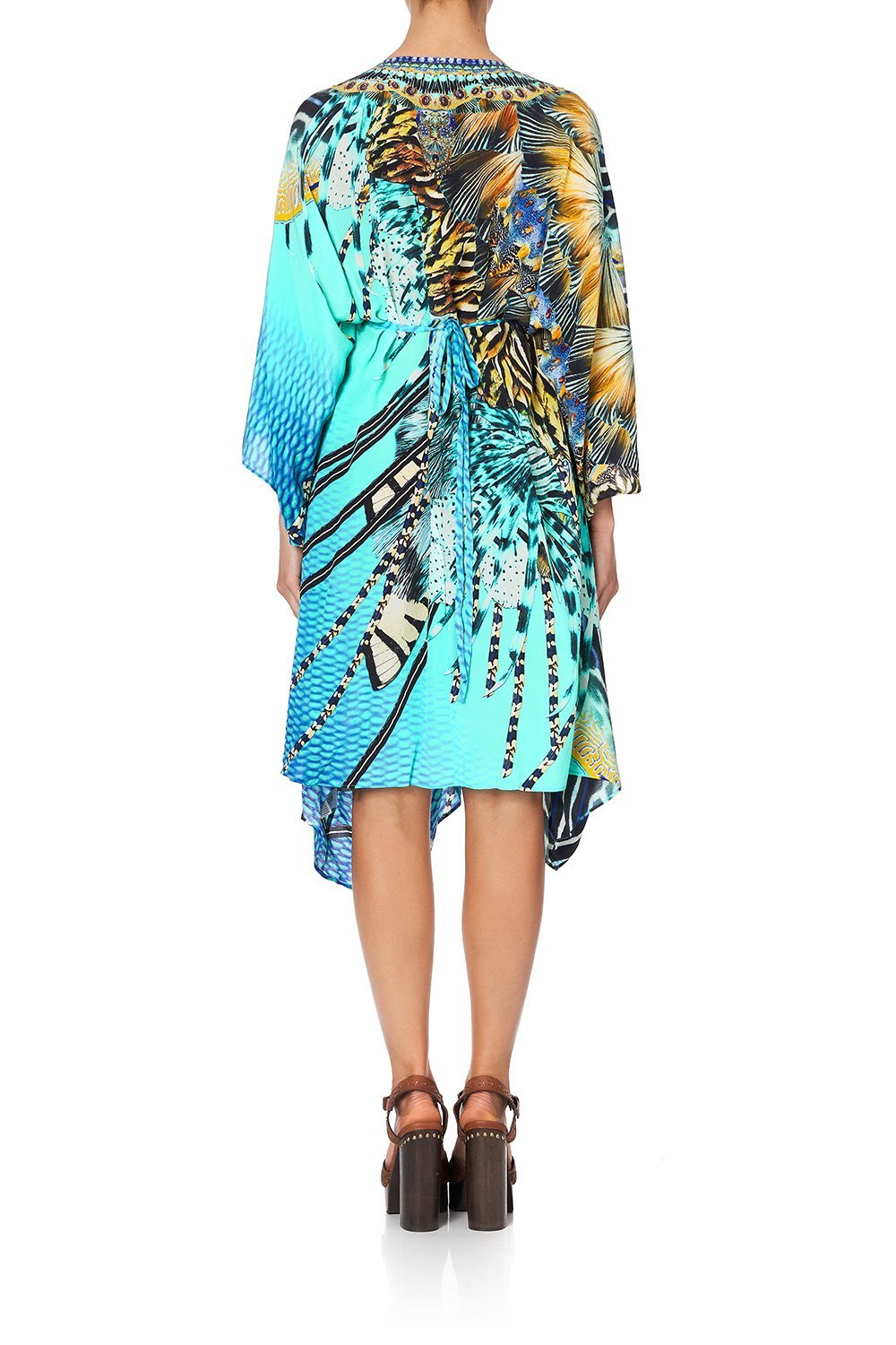 SHORT KAFTAN WITH HARDWARE MARINE QUEEN
