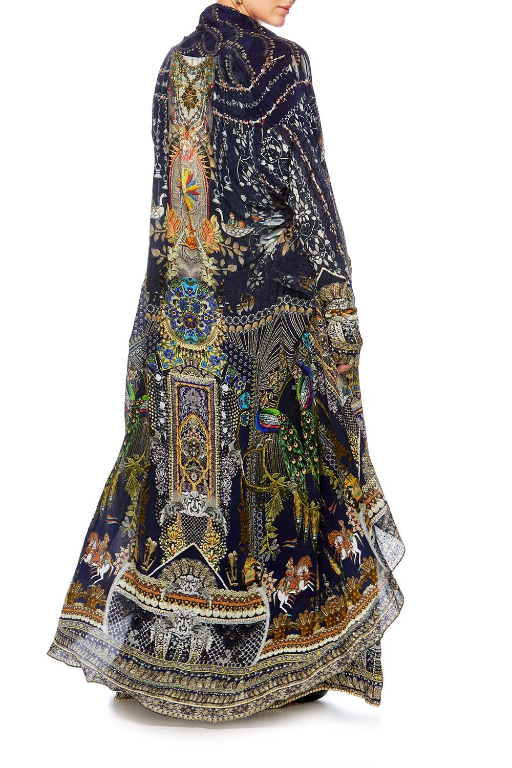 CHILDREN OF THE WORLD LONG CASUAL JACKET W POCKETS