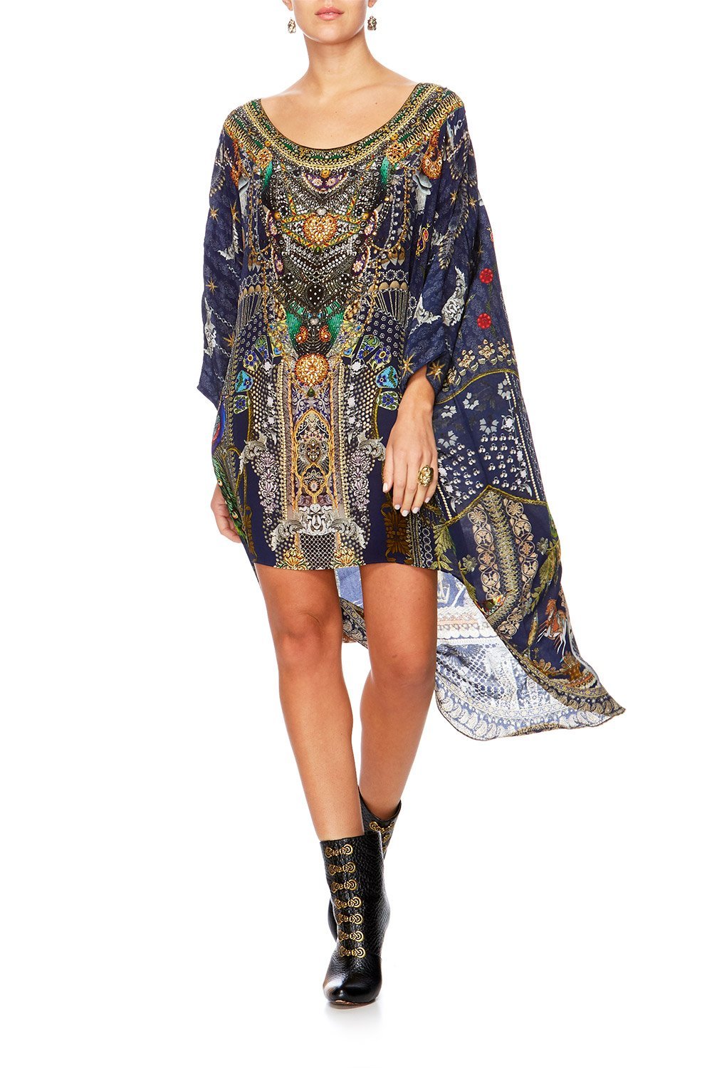 CHILDREN OF THE WORLD SCOOP BACK HEM DRESS