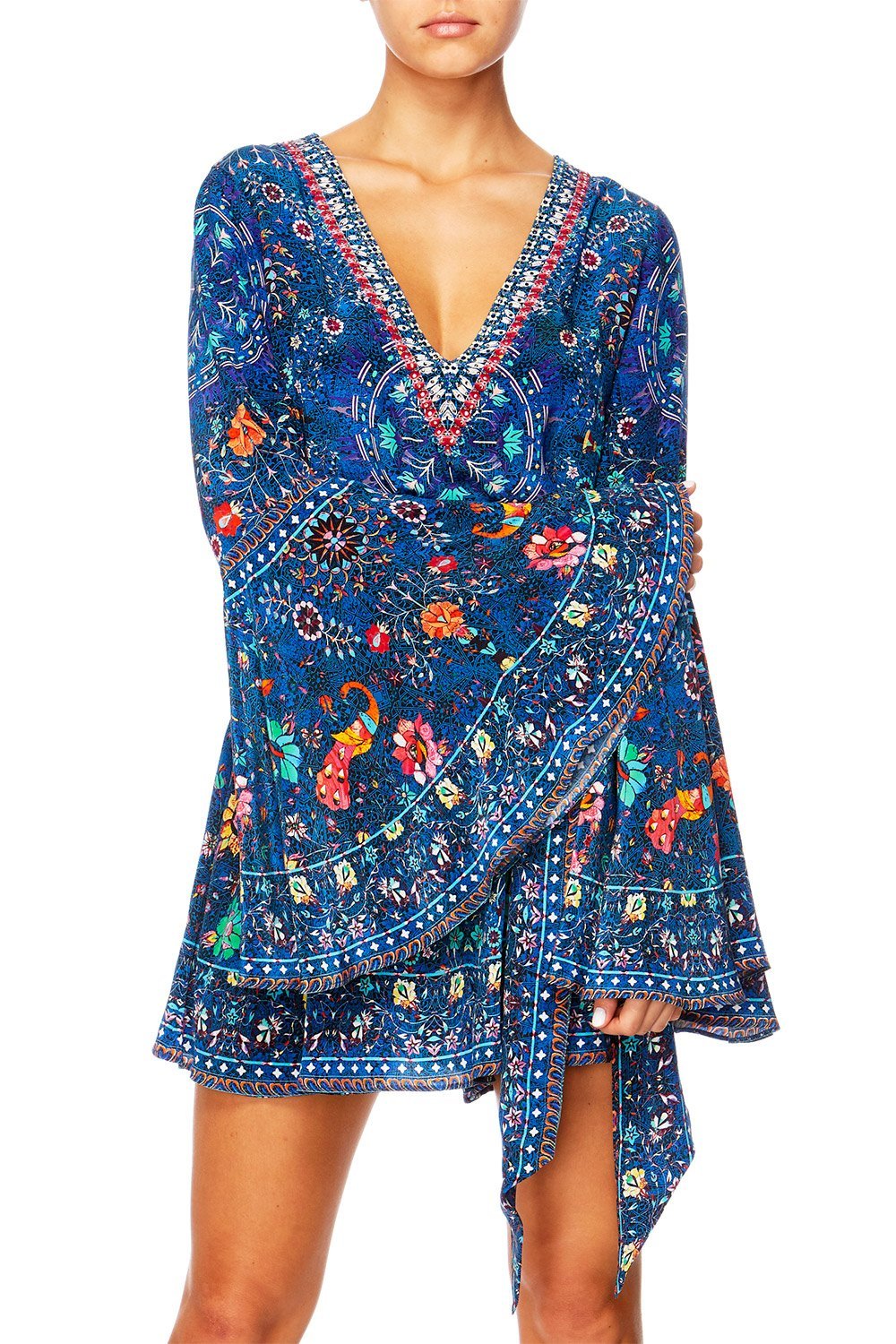 KINDNESS KALEIDOSCOPE WIDE SLEEVE PLAYSUIT