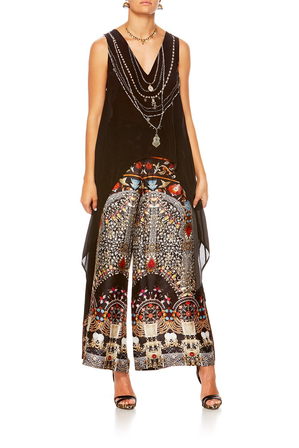 CHAMBER OF REFLECTIONS LOUNGE TROUSER W TIE WAIST