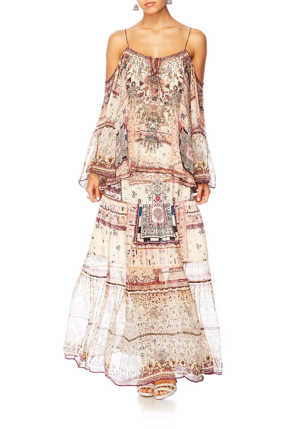 ON THE ROAD DROP SHOULDER TOP