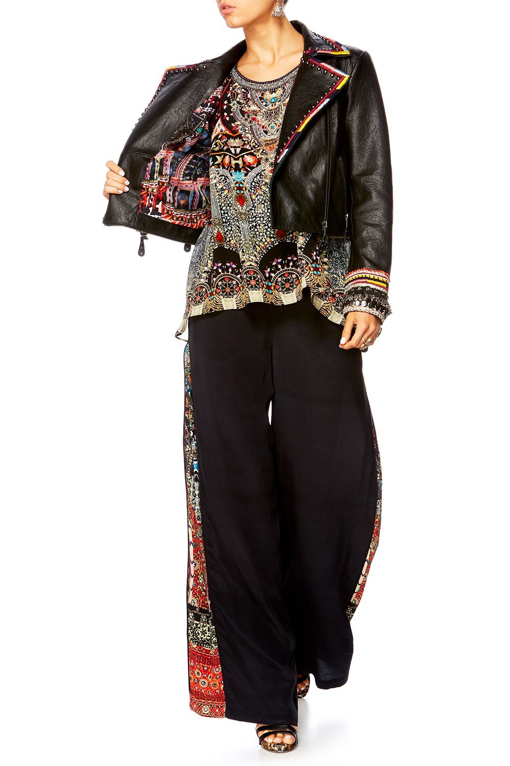 CHAMBER OF REFLECTIONS LEATHER JACKET