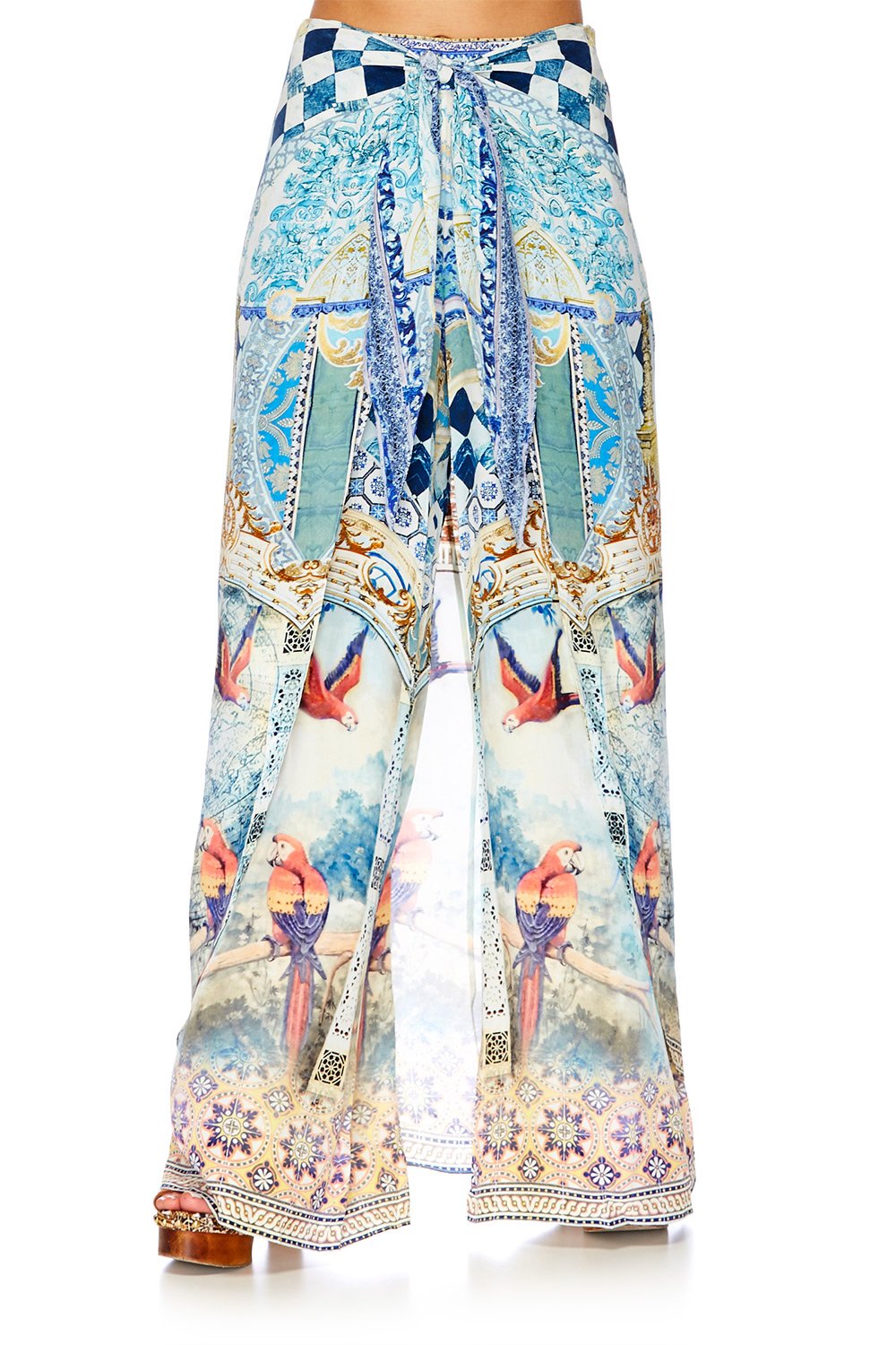 LOVERS DREAM LOOSE TROUSER W TIE FRONT