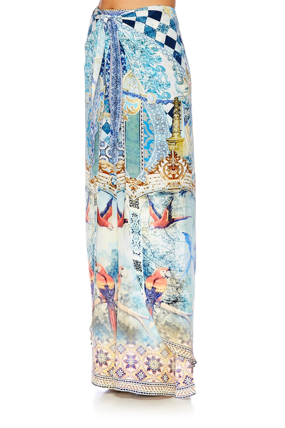 LOVERS DREAM LOOSE TROUSER W TIE FRONT