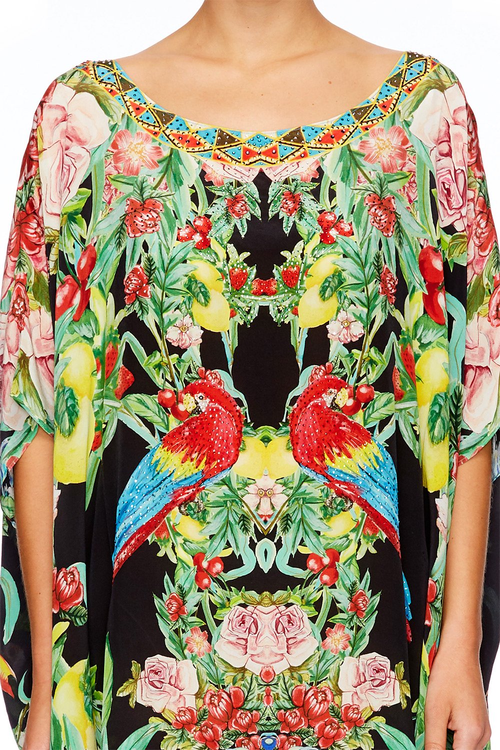 TOUCAN PLAY ROUND NECK KAFTAN