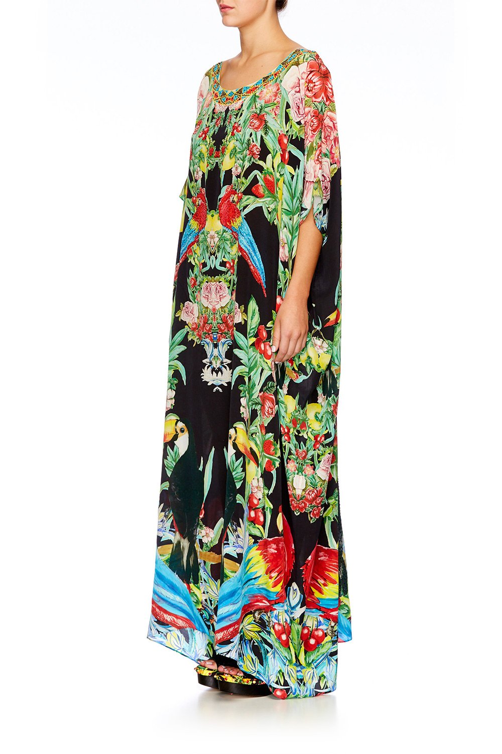 TOUCAN PLAY ROUND NECK KAFTAN