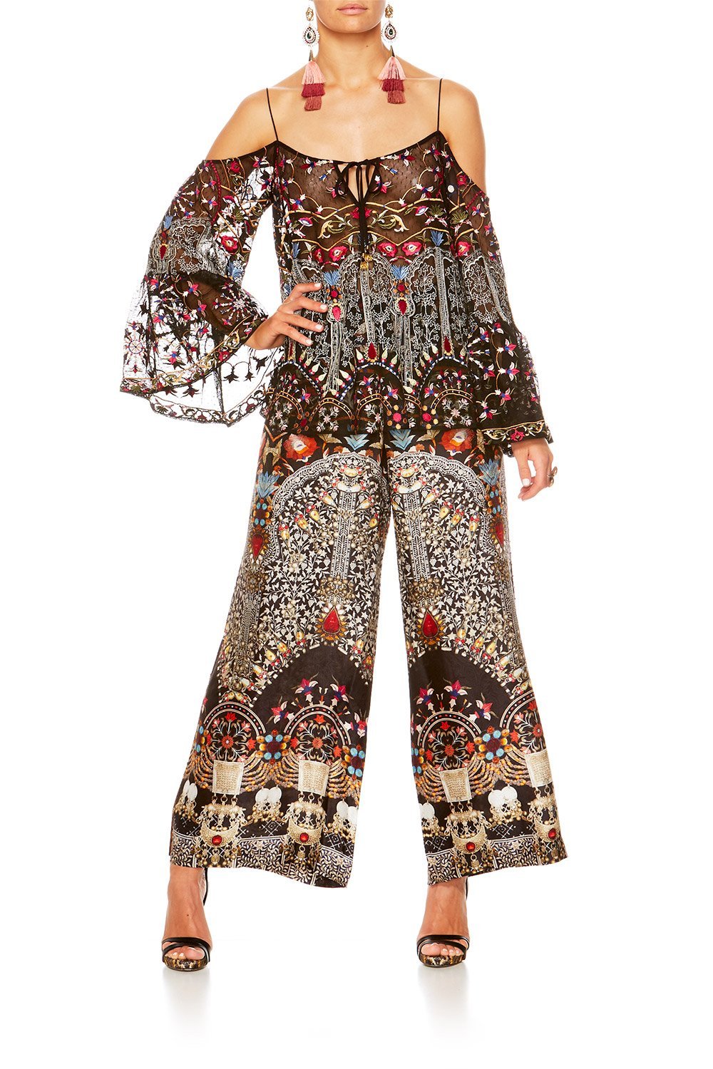 CHAMBER OF REFLECTIONS LOUNGE TROUSER W TIE WAIST