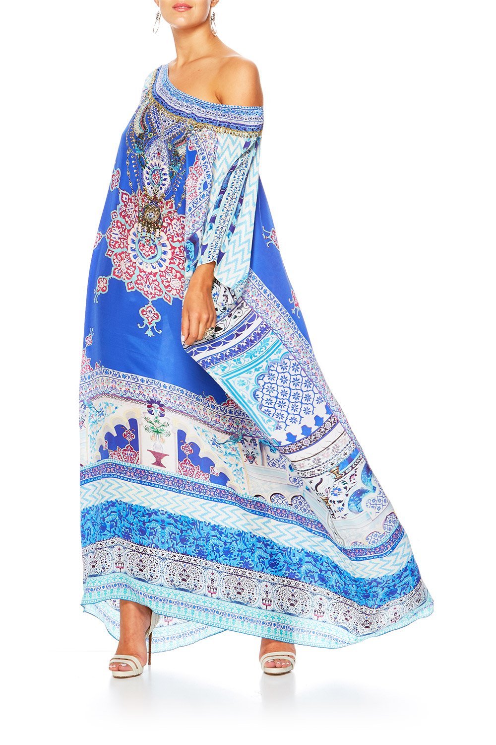 STRENGTH IN RAYS ROUND NECK KAFTAN