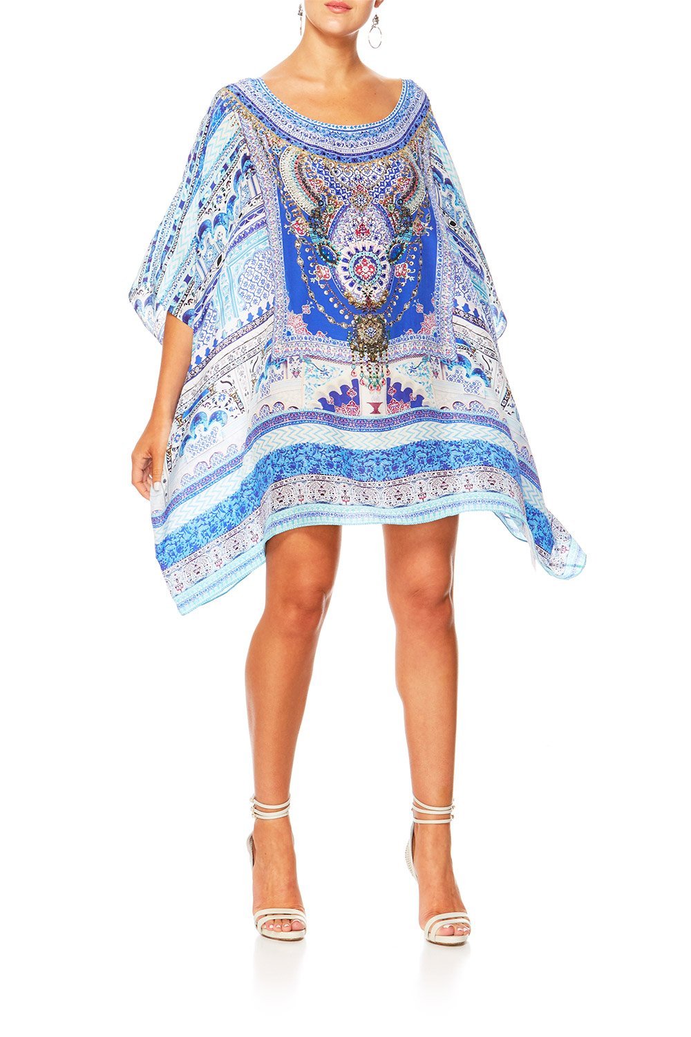 STRENGTH IN RAYS SHORT ROUND NECK KAFTAN