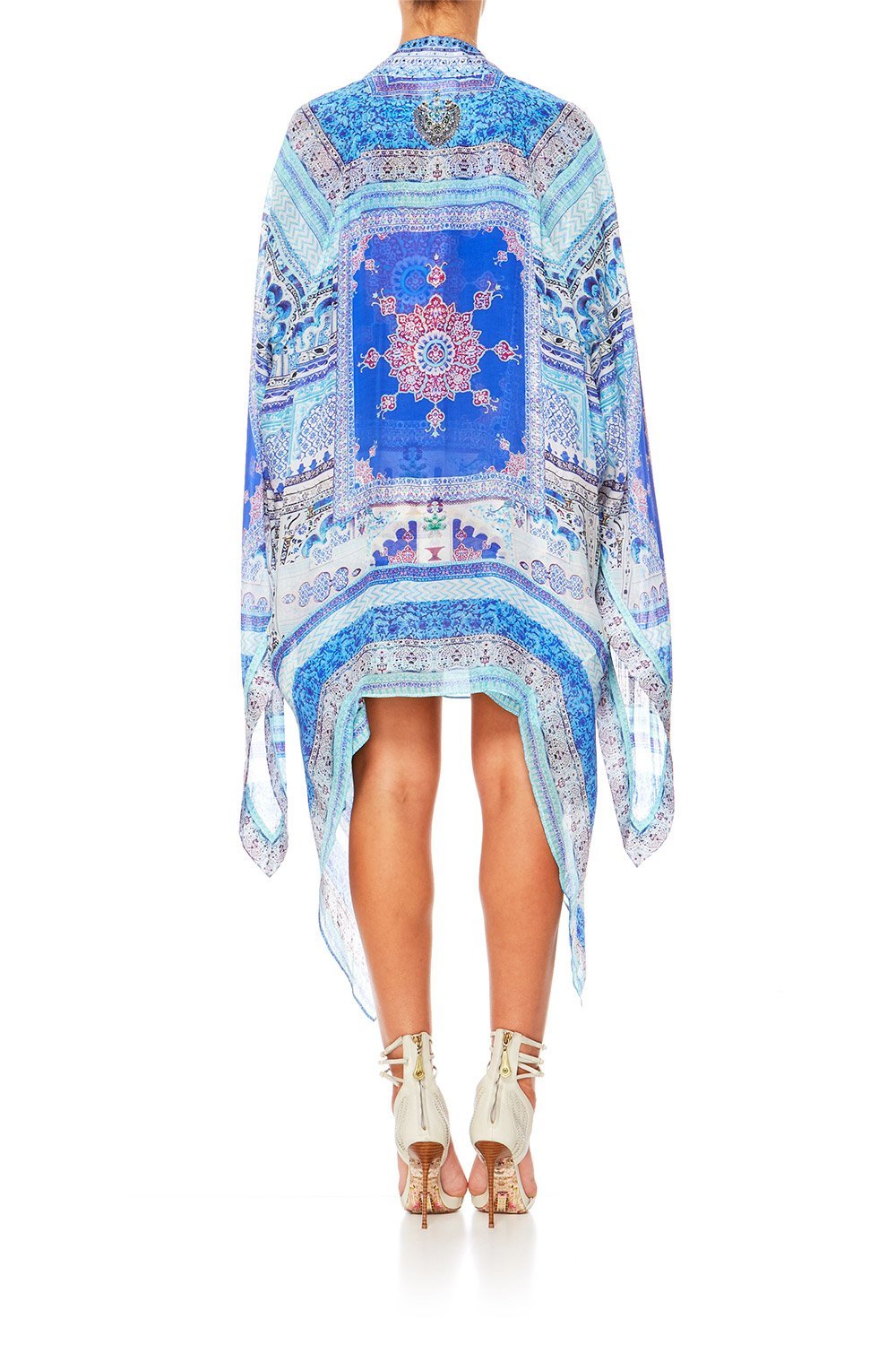 STRENGTH IN RAYS LONG DRAPED ROBE