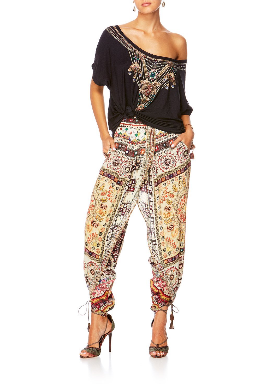 INDIANA FRANKS WIDE ROUND NECK T-SHIRT