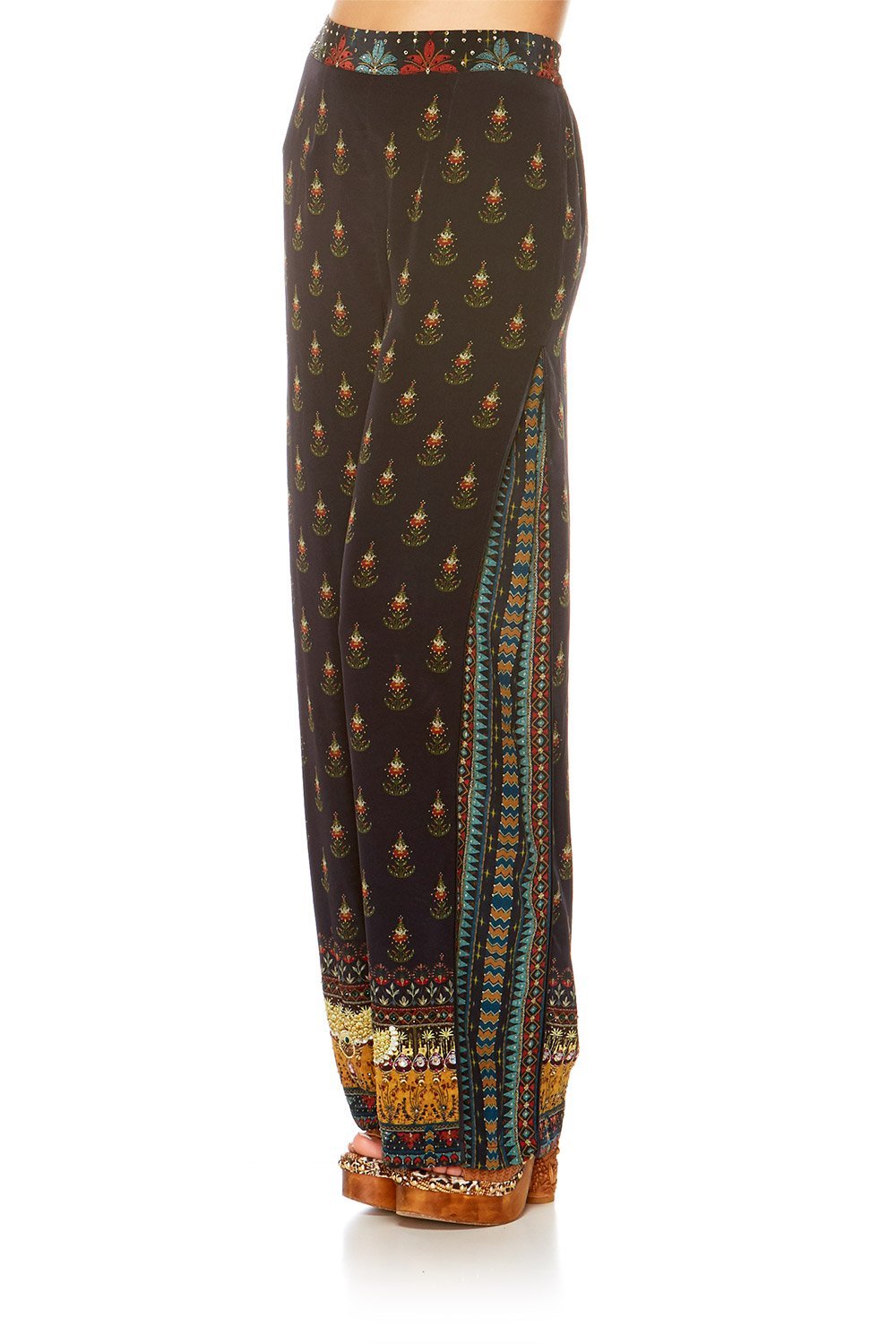 BLISS OF BOHEMIA PANTS W SIDE SPLIT