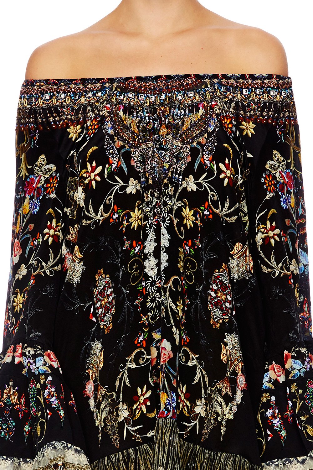 DANCING IN THE DARK A LINE FRILL DRESS