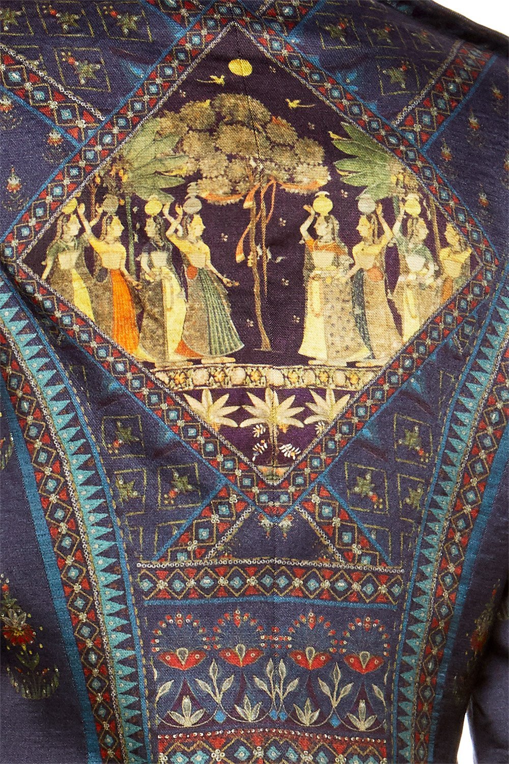 BLISS OF BOHEMIA DOUBLE BREASTED TAILORED JACKET