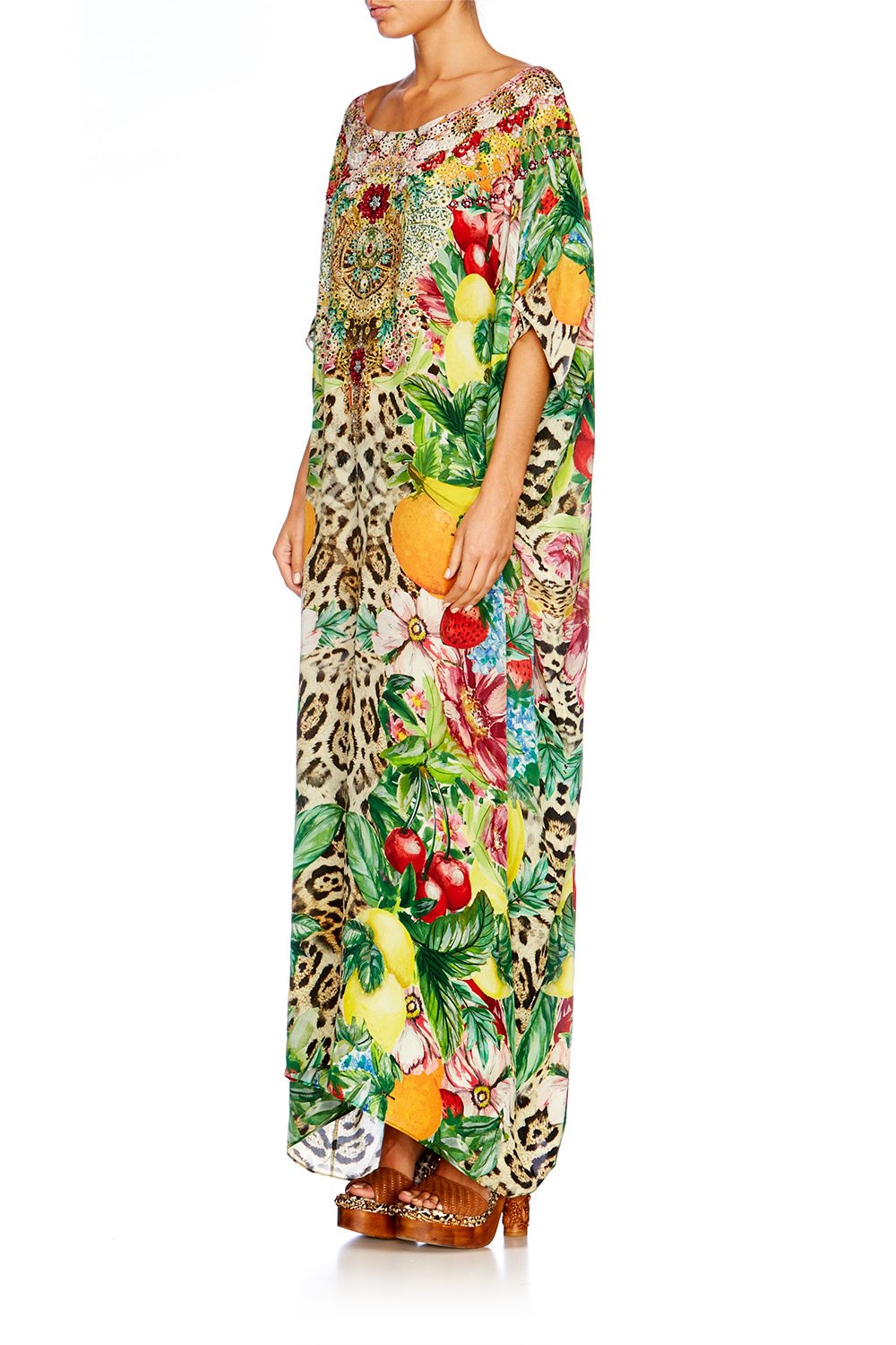 COOL CAT ROUND NECK KAFTAN