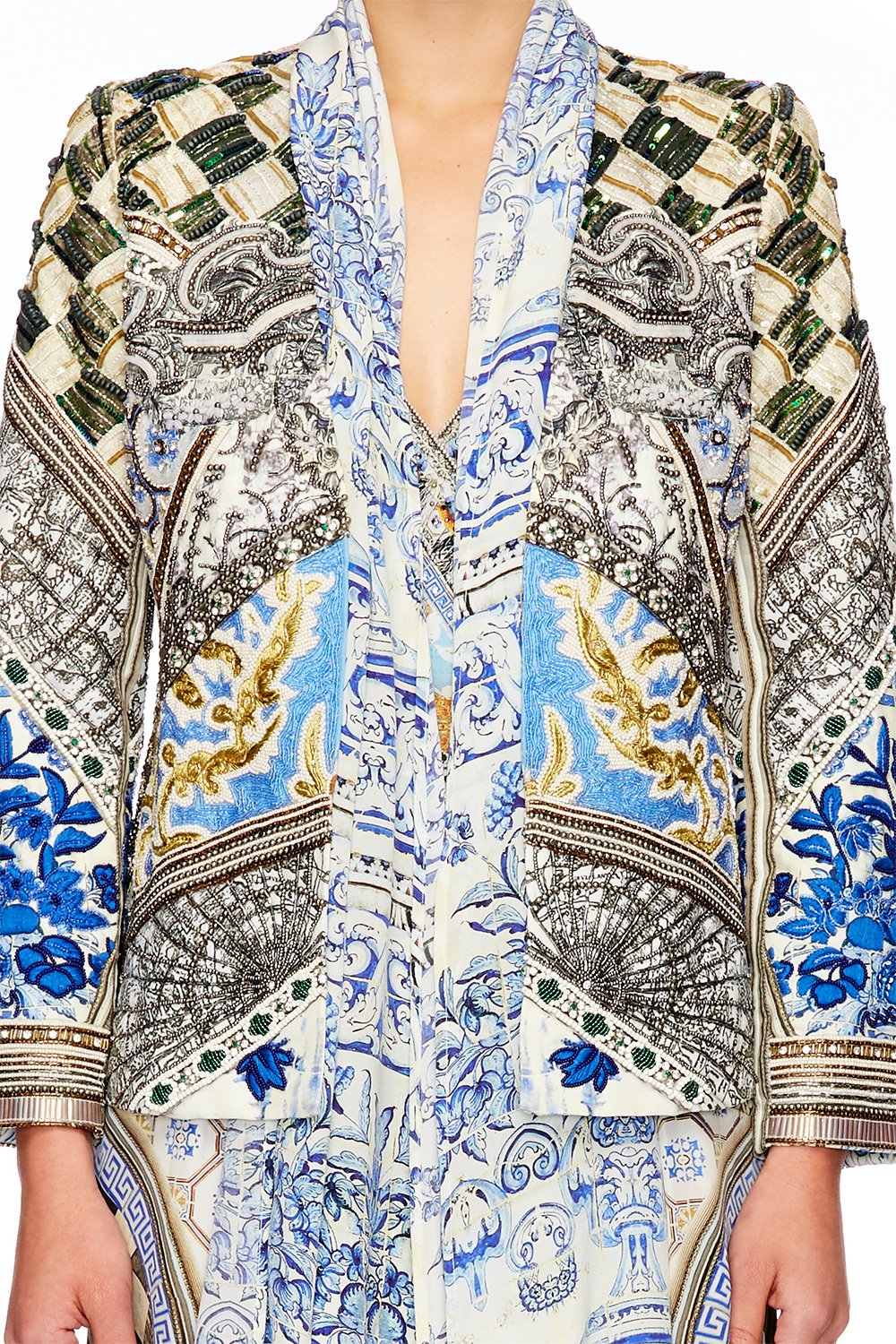 LOST IN A DREAM JACKET W REMOVABLE COLLAR