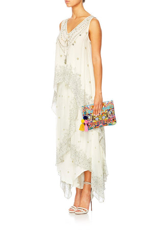 BOUNDLESS BLISS SMALL CANVAS CLUTCH